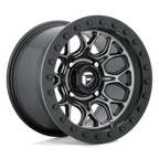 Fuel Utv D919 Tech Utv Beadlock 15X10 +0 Matte Gunmetal Black Bead Ring