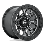 Fuel Utv D919 Tech Utv Beadlock 15X10 +0 Matte Gunmetal Black Bead Ring