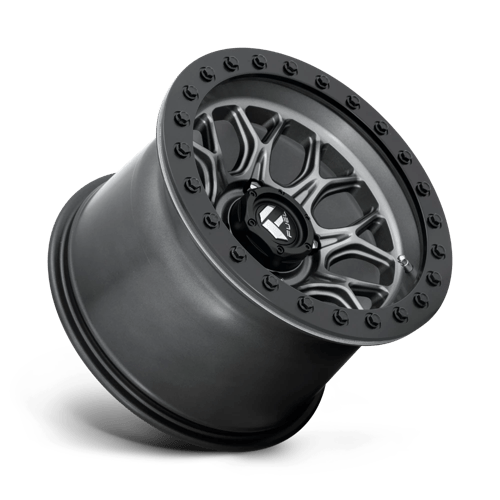 Fuel Utv D919 Tech Utv Beadlock 15X10 +0 Matte Gunmetal Black Bead Ring