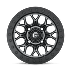 Fuel Utv D919 Tech Utv Beadlock 15X10 +0 Matte Gunmetal Black Bead Ring