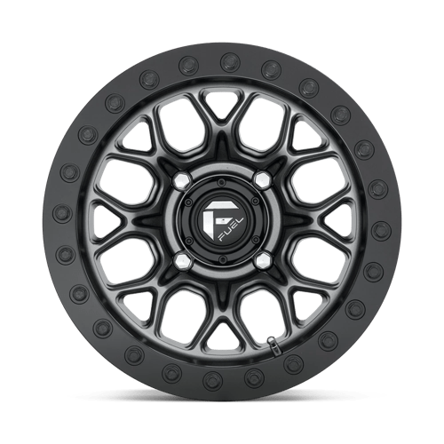Fuel Utv D919 Tech Utv Beadlock 15X7 +38 Matte Gunmetal Black Bead Ring