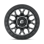 Fuel Utv D919 Tech Utv Beadlock 15X10 +0 Matte Gunmetal Black Bead Ring