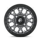 Fuel Utv D919 Tech Utv Beadlock 15X7 +38 Matte Gunmetal Black Bead Ring