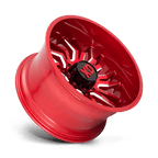 Xd Xd858 Tension 22X10 -18 Candy Red Milled