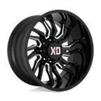 Xd Xd858 Tension 22X10 -18 Gloss Black Milled