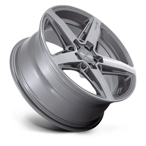 Niche 1Pc M270 Teramo 20X9.5 +35 Anthracite Brushed Face Tint