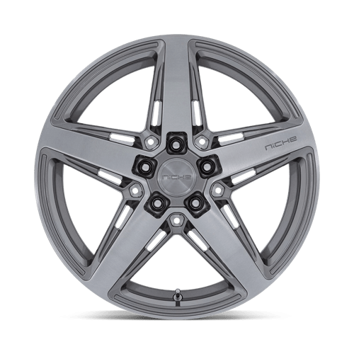 Niche 1Pc M270 Teramo 18X8 +40 Anthracite Brushed Face Tint