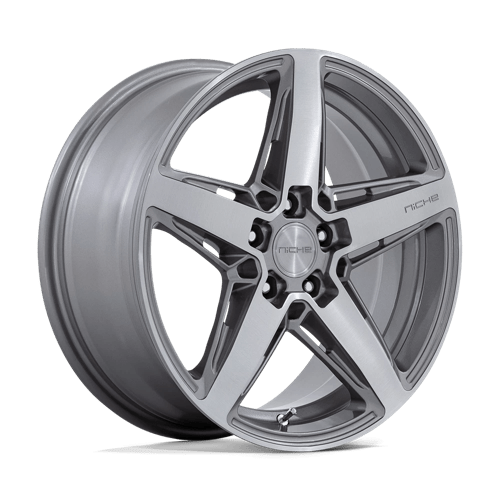 Niche 1Pc M270 Teramo 18X8 +40 Anthracite Brushed Face Tint