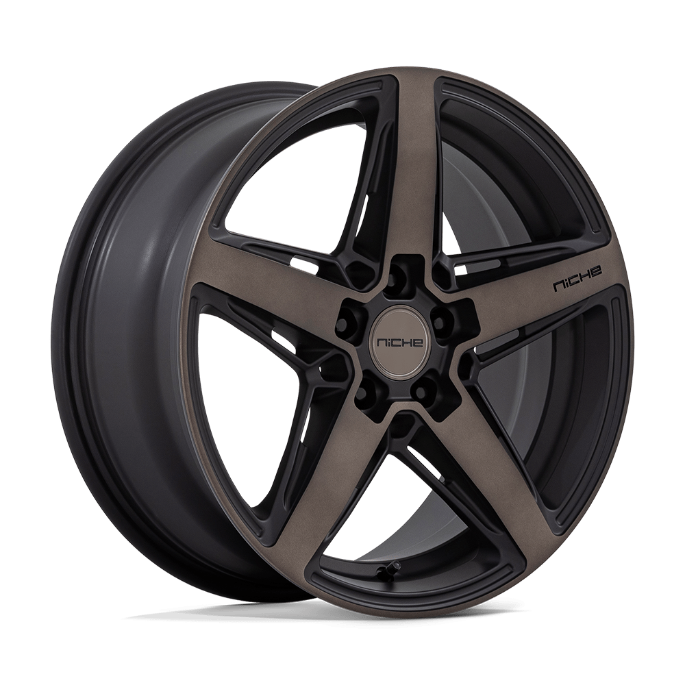 Niche 1Pc M271 Teramo 20X10.5 +20 Matte Black W Double Dark Tint