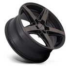 Niche 1Pc M271 Teramo 20X10.5 +40 Matte Black W Double Dark Tint