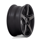 Niche 1Pc M271 Teramo 18X8 +40 Matte Black W Double Dark Tint