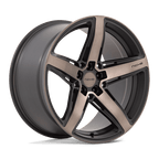 Niche 1Pc M271 Teramo 20X10.5 +20 Matte Black W Double Dark Tint