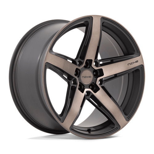 Niche 1Pc M271 Teramo 20X11 +20 Matte Black W Double Dark Tint