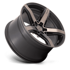 Niche 1Pc M271 Teramo 20X10.5 +20 Matte Black W Double Dark Tint