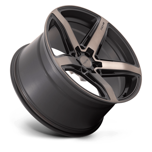 Niche 1Pc M271 Teramo 20X10.5 +20 Matte Black W Double Dark Tint
