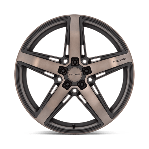 Niche 1Pc M271 Teramo 20X10.5 +20 Matte Black W Double Dark Tint