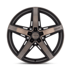 Niche 1Pc M271 Teramo 20X9.5 +22 Matte Black W Double Dark Tint