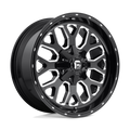 Fuel 1Pc D588 Titan 20X9 +20 Gloss Black Milled