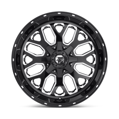 Fuel 1Pc D588 Titan 20X10 -18 Gloss Black Milled