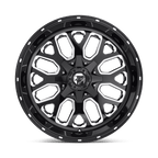 Fuel 1Pc D588 Titan 20X10 -18 Gloss Black Milled