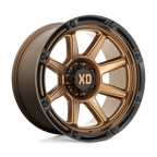 Xd Xd863 20X10 -18 Matte Bronze W/ Black Lip
