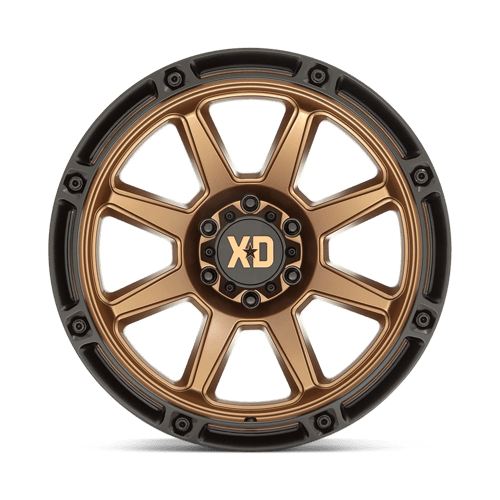 Xd Xd863 20X10 -18 Matte Bronze W/ Black Lip