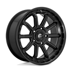 Fuel 1Pc D689 Torque 17X9 +1 Matte Black