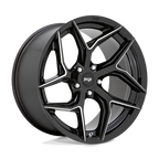 Niche 1Pc M266 Torsion 20X9 +35 Gloss Black Milled