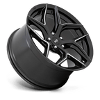 Niche 1Pc M266 Torsion 20X9 +38 Gloss Black Milled
