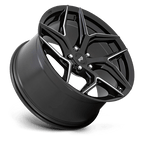 Niche 1Pc M266 Torsion 20X10.5 +20 Gloss Black Milled