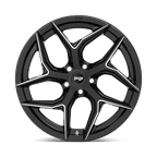 Niche 1Pc M266 Torsion 20X10.5 +40 Gloss Black Milled