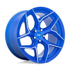 Niche 1Pc M268 Torsion 20X9 +35 Anodized Blue Milled