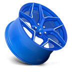 Niche 1Pc M268 Torsion 20X10.5 +40 Anodized Blue Milled
