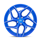 Niche 1Pc M268 Torsion 20X10.5 +40 Anodized Blue Milled