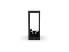 12" Open Shelf - Black