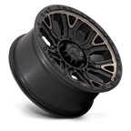 Fuel 1Pc D824 Traction 20X9 +1 Matte Black W Double Dark Tint