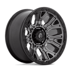 Fuel 1Pc D825 Traction 20X10 -18 Matte Gunmetal W/ Black Ring