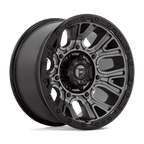 Fuel 1Pc D825 Traction 20X10 -18 Matte Gunmetal W/ Black Ring