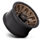 Fuel 1Pc D826 Traction 20X10 -18 Matte Bronze W/ Black Ring