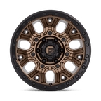 Fuel 1Pc D826 Traction 20X10 -18 Matte Bronze W/ Black Ring