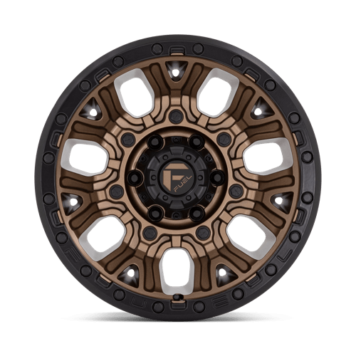 Fuel 1Pc D826 Traction 20X10 -18 Matte Bronze W/ Black Ring