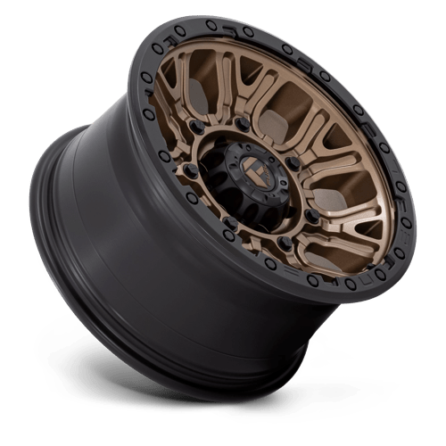 Fuel 1Pc D826 Traction 17X9 +1 Matte Bronze W/ Black Ring