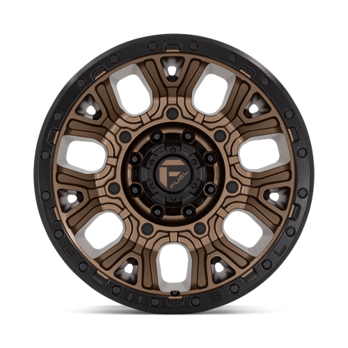 Fuel 1Pc D826 Traction 20X10 -18 Matte Bronze W/ Black Ring