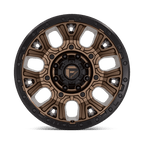 Fuel 1Pc D826 Traction 20X10 -18 Matte Bronze W/ Black Ring
