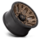 Fuel 1Pc D826 Traction 20X10 -18 Matte Bronze W/ Black Ring