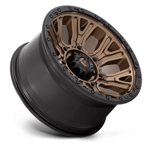 Fuel 1Pc D826 Traction 20X10 -18 Matte Bronze W/ Black Ring