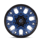 Fuel 1Pc D827 Traction 20X9 +1 Dark Blue W/ Black Ring