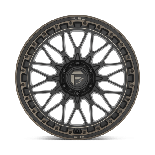 Fuel 1Pc D759 Trigger 20X9 +1 Matte Black Dark Tint