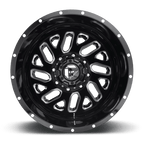 Fuel 1Pc D581 Triton 20X8.25 -265 Gloss Black Milled