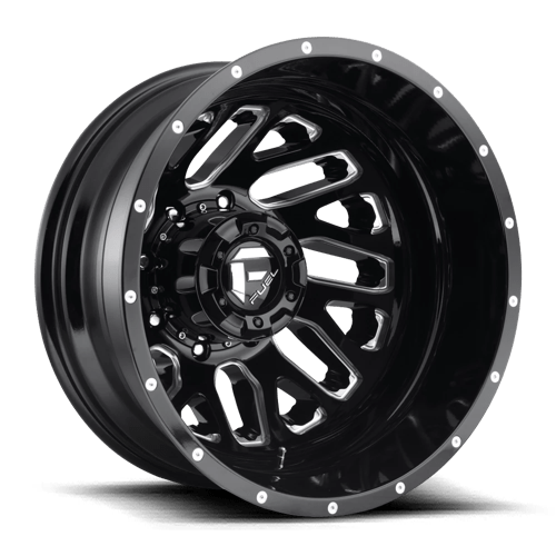 Fuel 1Pc D581 Triton 22X8.25 -240 Gloss Black Milled